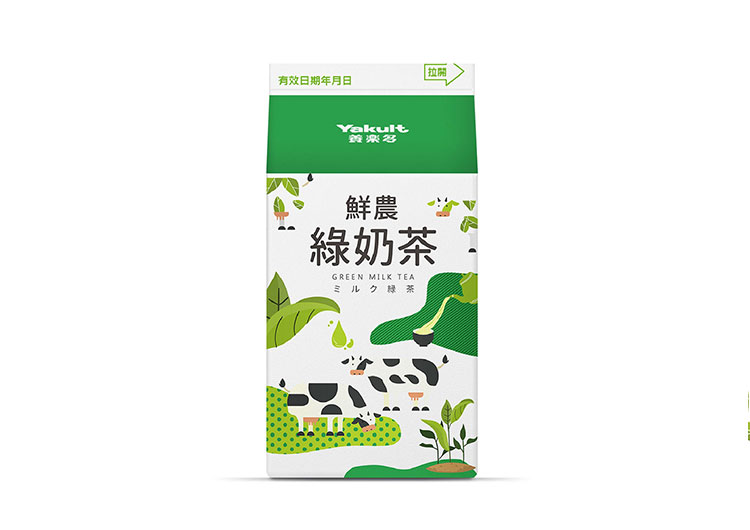 奶茶饮料包装设计
